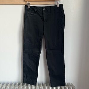 Banana Republic black chinos